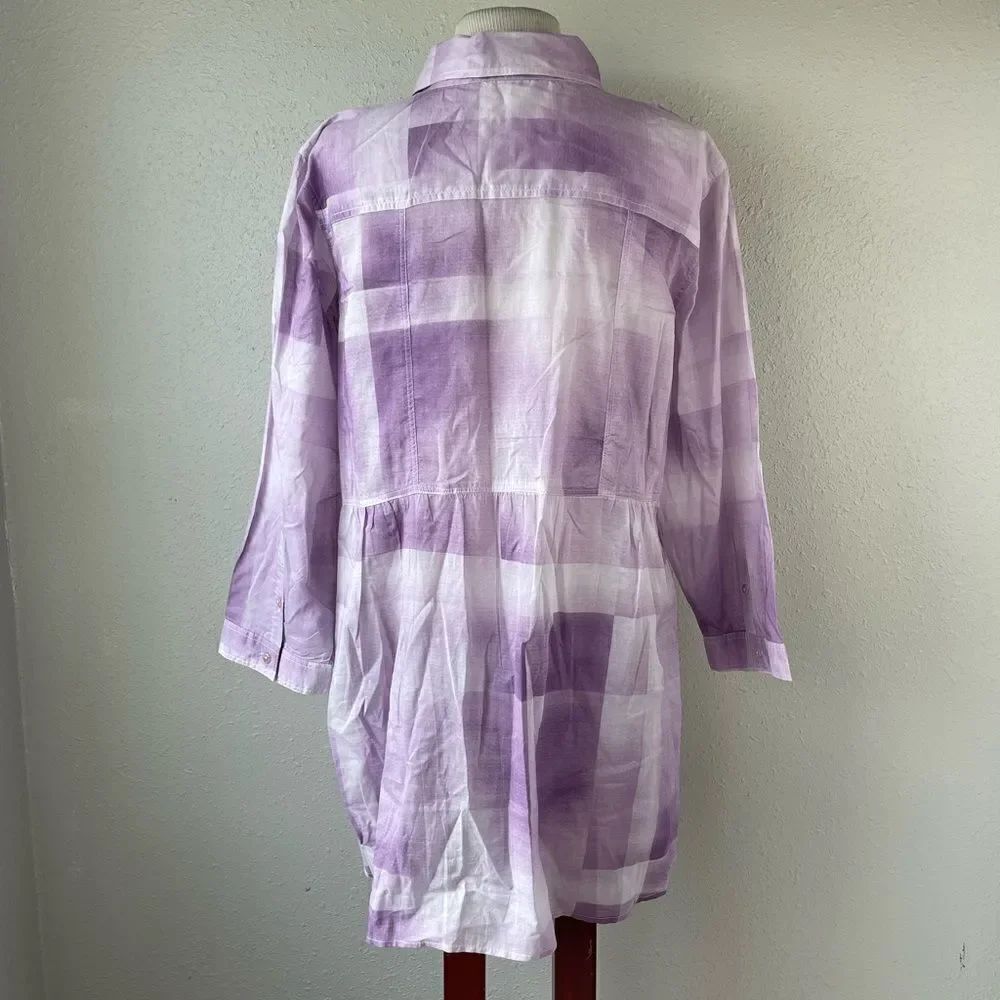 NWT Coldwater Creek Button Down Shirt Size XL - Picture 7 of 9